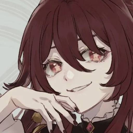 Набор стикеров Ху Тао №2 для WhatsApp 30