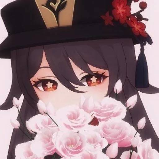 Набор стикеров Ху Тао №4 для WhatsApp 23