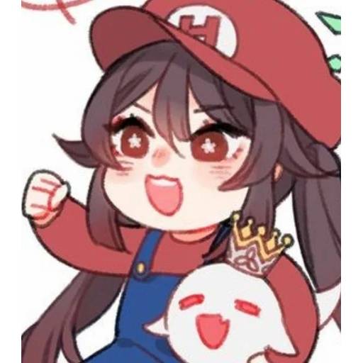 Набор стикеров Ху Тао №4 для WhatsApp 30