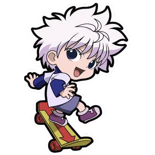 Набор стикеров Hunter × Hunter №19 для WhatsApp 12