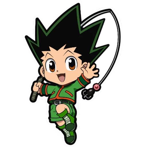 Набор стикеров Hunter × Hunter №19 для WhatsApp 16