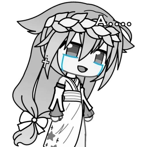 Набор стикеров Яэ Мико №5 для WhatsApp 7