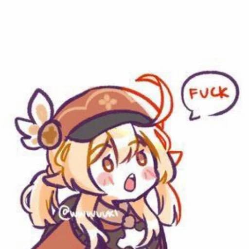 Набор стикеров Кли №14 для WhatsApp 25