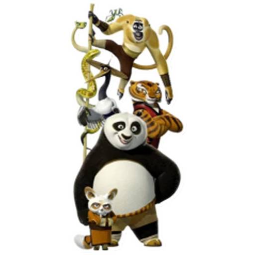 Набор стикеров Кунг-фу Панда №7 для WhatsApp 20