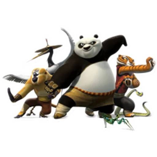 Набор стикеров Кунг-фу Панда №7 для WhatsApp 21