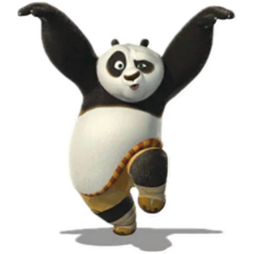 Набор стикеров Кунг-фу Панда №7 для WhatsApp 22