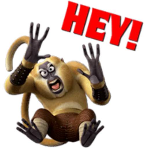 Набор стикеров Кунг-фу Панда №7 для WhatsApp 28