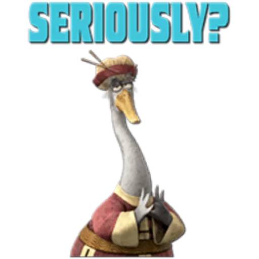 Набор стикеров Кунг-фу Панда №7 для WhatsApp 3