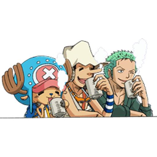 Набор стикеров One Piece (3) для WhatsApp 25