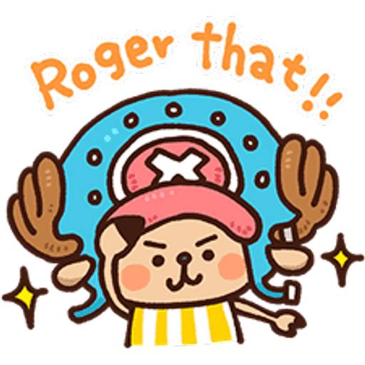 Набор стикеров One Piece (3) для WhatsApp 26