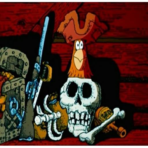 Набор стикеров Остров сокровищ №3 для WhatsApp 27