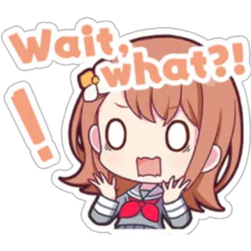 Набор стикеров Project Sekai - Hanasato Minori для WhatsApp 3