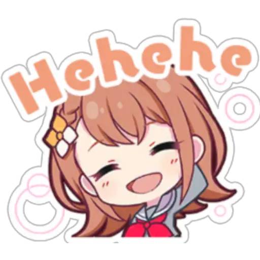 Набор стикеров Project Sekai - Hanasato Minori для WhatsApp 5