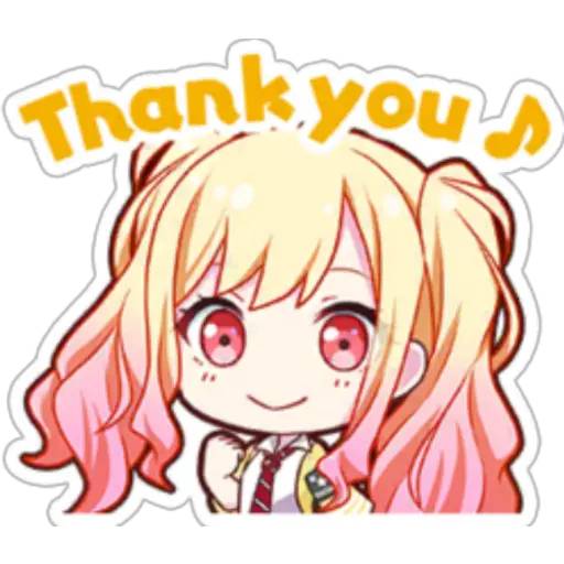 Набор стикеров Project Sekai - Tenma Saki для WhatsApp 9