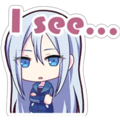 Набор стикеров Project Sekai - Yousaki Kanade для WhatsApp 10