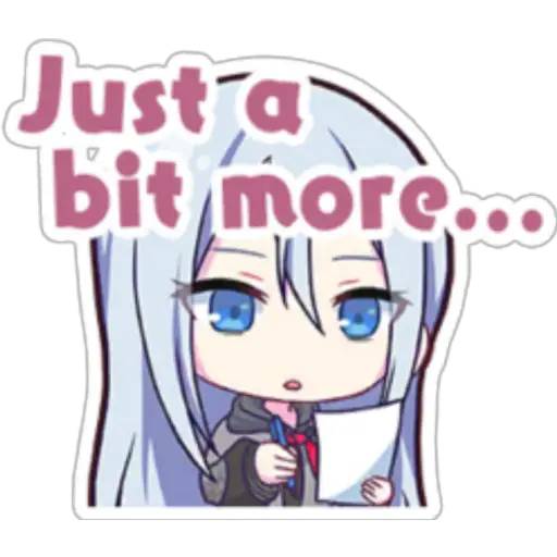 Набор стикеров Project Sekai - Yousaki Kanade для WhatsApp 4