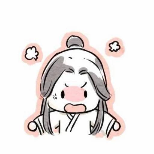 Набор стикеров Се Лянь №7 для WhatsApp 26