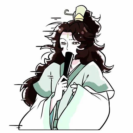 Набор стикеров Се Лянь №8 для WhatsApp 21