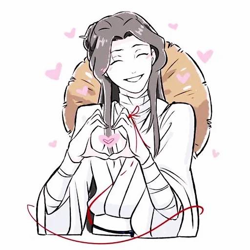 Набор стикеров Се Лянь №8 для WhatsApp 25