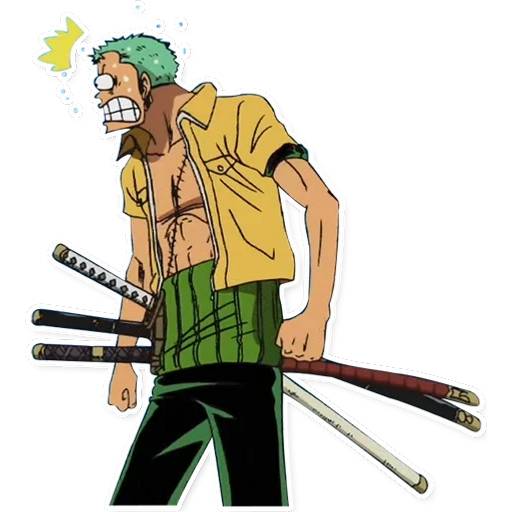 Набор стикеров Ван-Пис №20 для WhatsApp 28