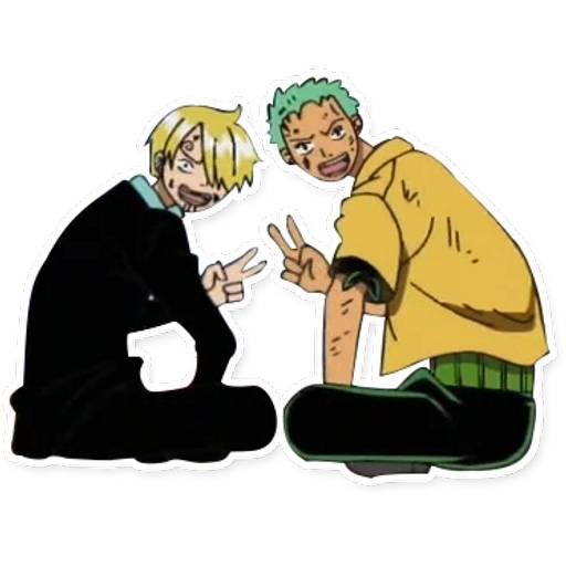 Набор стикеров Ван-Пис №20 для WhatsApp 4