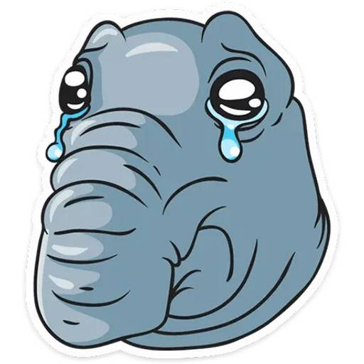 Набор стикеров Ждун для WhatsApp 12