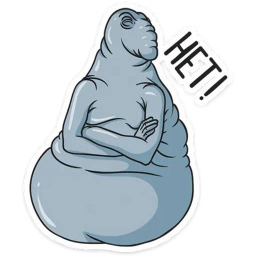 Набор стикеров Ждун для WhatsApp 18