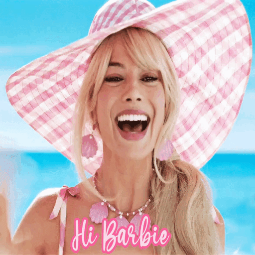 Набор стикеров Barbie The Movie 👸🏼💗Mov для WhatsApp 30