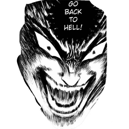 Набор стикеров Берсерк №29 для WhatsApp 16