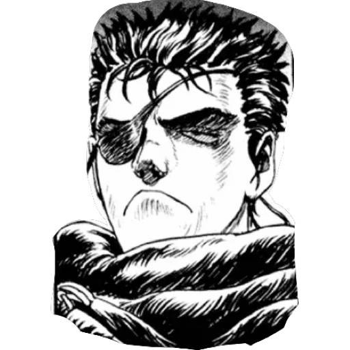 Набор стикеров Берсерк №29 для WhatsApp 27