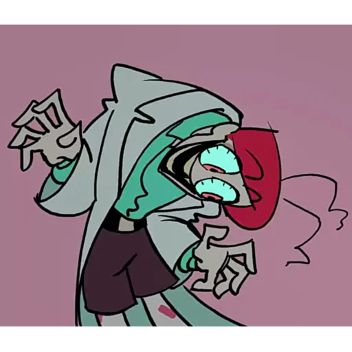 Набор стикеров ПсихоНяшки для WhatsApp 16