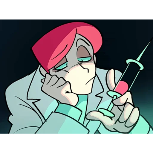 Набор стикеров ПсихоНяшки для WhatsApp 22