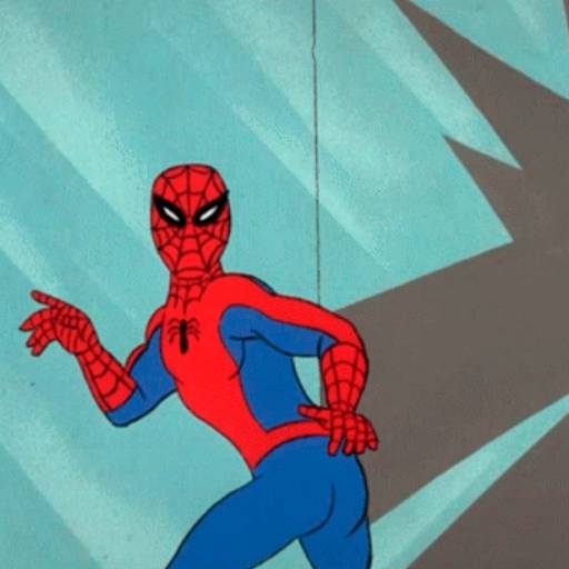 Набор стикеров SPIDERMAN MEMARDOS (NO TEXT) II для WhatsApp 1