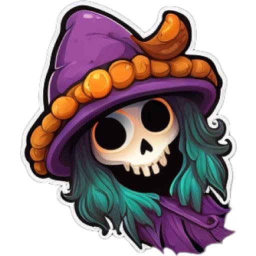 Набор стикеров Spooky BRNDnew для WhatsApp 13