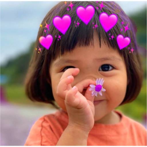 Набор стикеров Coreaninha 1 для WhatsApp 18