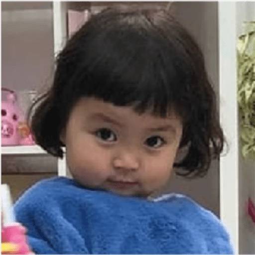 Набор стикеров Coreaninha 1 для WhatsApp 19