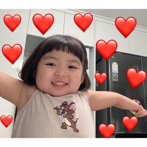 Набор стикеров Coreaninha 1 для WhatsApp 30