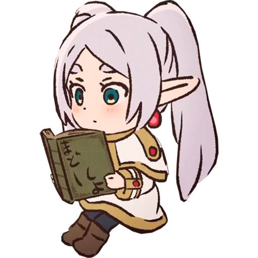 Набор стикеров Frieren для WhatsApp 11