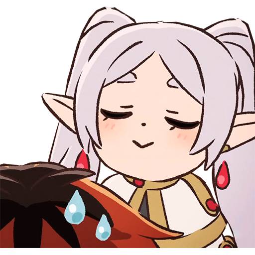 Набор стикеров Frieren для WhatsApp 12