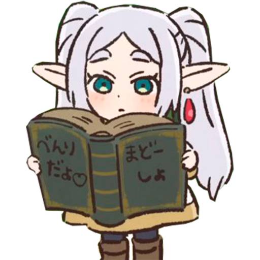 Набор стикеров Frieren для WhatsApp 15