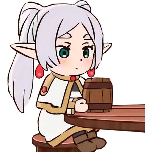 Набор стикеров Frieren для WhatsApp 17