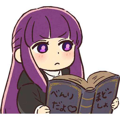 Набор стикеров Frieren для WhatsApp 19