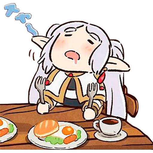 Набор стикеров Frieren для WhatsApp 2