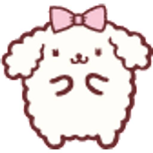 Набор стикеров Sanrio Macaroon & Friends Stickers для WhatsApp 19