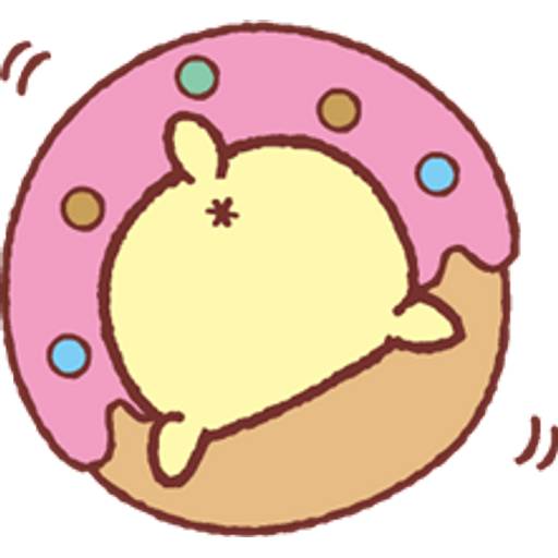 Набор стикеров Sanrio Pompompurin Stickers для WhatsApp 14