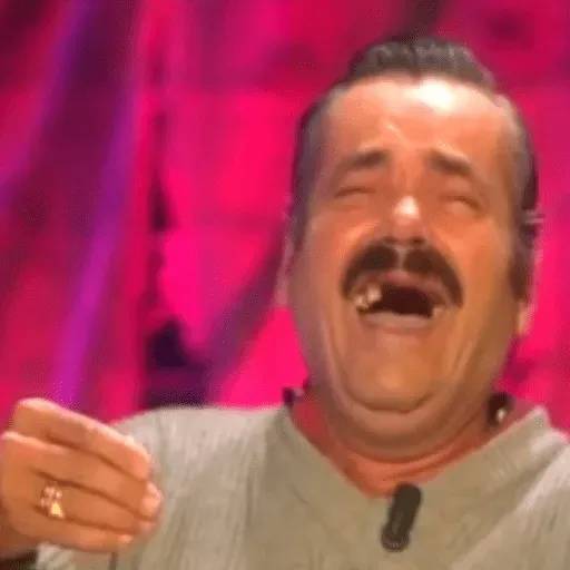 Набор стикеров Испанец-хохотун для WhatsApp 15