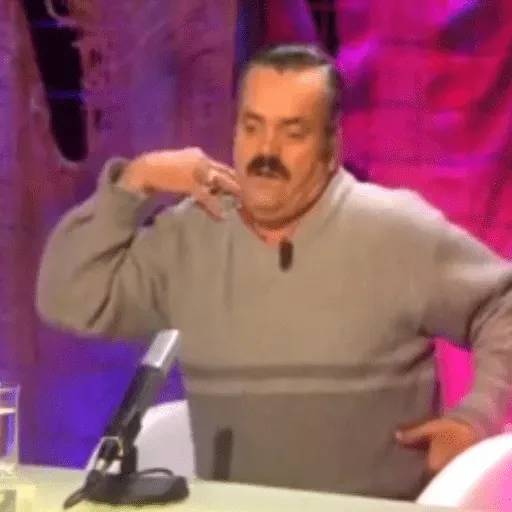 Набор стикеров Испанец-хохотун для WhatsApp 16