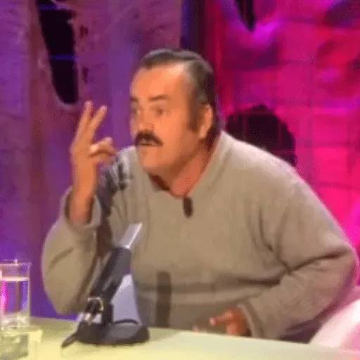 Набор стикеров Испанец-хохотун для WhatsApp 18