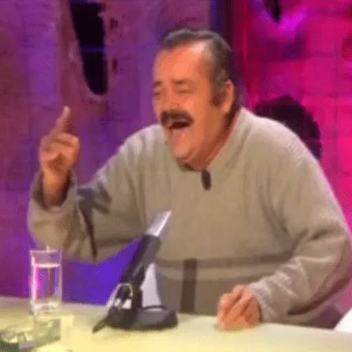 Набор стикеров Испанец-хохотун для WhatsApp 2