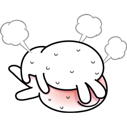 Набор стикеров Spoiled Rabbit Summer для WhatsApp 11